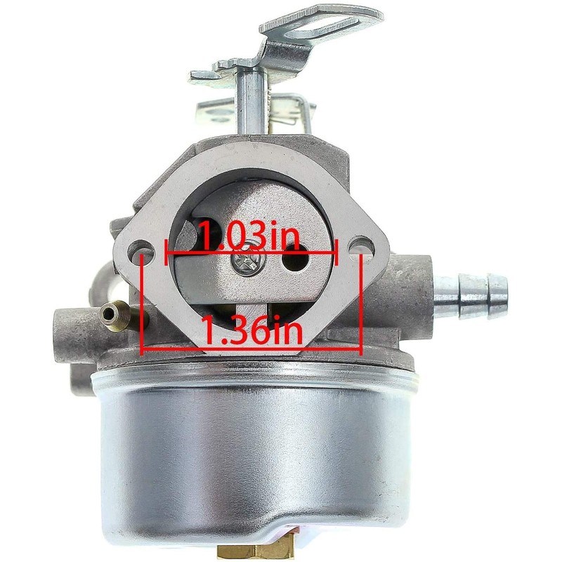 Carburetor Carb Assembly W/Gasket for Tecumseh 8HP 9HP 10HP Snowblower