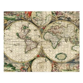 CafePress Vintage Map Large Puzzle, 500 pcs.