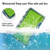 Clear Waterproof Fly Fishing Box Super Slim Silicone Fly Hook