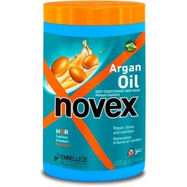 NOVEX Argan Oil Deep Conditioning Hair Mask 14 oz - Prevents & Repairs Split Ends
