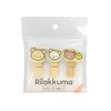 Rilakkuma RK481B Wood Pinch Set of 3 (Face)