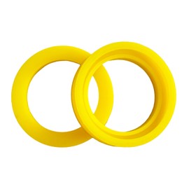 2pcs Leak Seal, Inlet Outlet Seal Set for Intex Pure Spa, Perfect Seal Between Connectors, Seals for Easy Spa 11699 Ensure Seamless Water Flow, Yellow