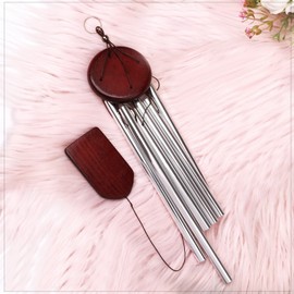 Outdoor Wind Chimes, 65 cm Aluminium Alloy Wind Chimes Wind Chimes Wind Chimes Decoration for Room Balcony Garden (Red-brew)