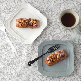 EAST table Square Plate, 7.1 inches (18 cm), Classic Matte Gray