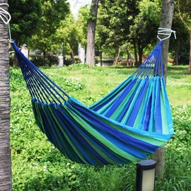Outdoor Amacas Garden Camping Hammock,Hammock Portable with Carrying Bag for Patio Yard Garden Backyard Porch Travel ﻿