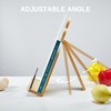 Bamboo Cookbook Stand for Your Kitchen Counter, Adjustment Recipe Book