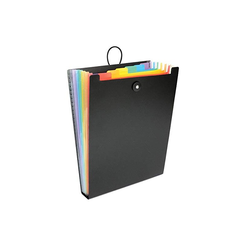 Viquel - Organiser Folder Rainbow, black, handbag organizer
