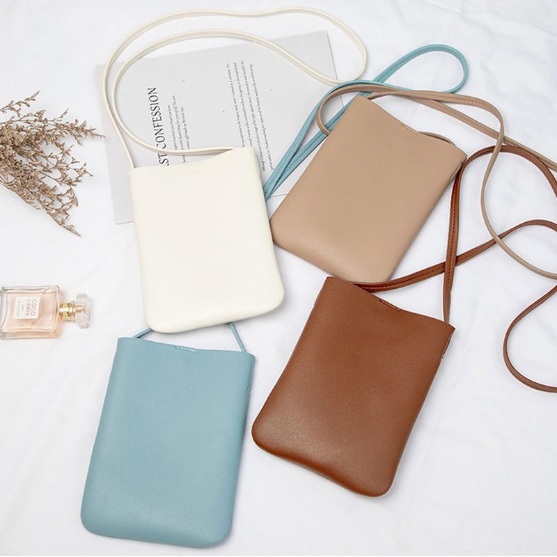 [SaveSooo] 携帯 ショルダー 携帯ショルダー 斜めがけ ショルダーバッグ 軽量 小物入れ 携帯ポーチ スマホポーチ