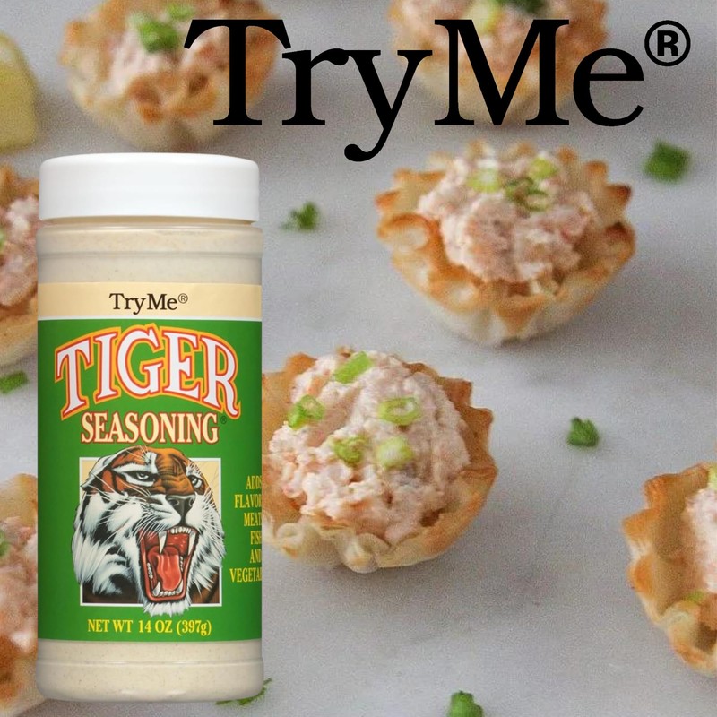 Try Me Tiger Seasoning for Meat Fish and Vegetables, 14oz