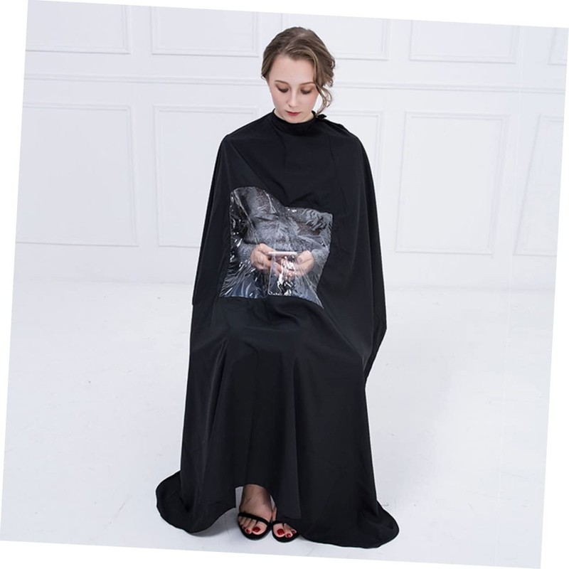 FOMIYES Hairstylist Cloth Cape Salon Barbers Cape Hair Styling Cape