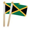 Jamaica Stick Flag, Jamaican Small Mini Hand Held Flags, Small