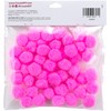 Cousin DIY Pink Light 3/4 inch Poms, 45 Pack
