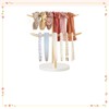 Metal 2-Tier Headband Holder Storage Hair Accessories Organizer Storage Display