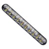 White LED DRL Fog Light+Amber Turn Signal Compatible with Polaris