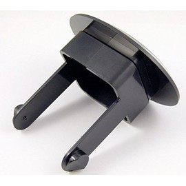 Italy Italian Flag Hitch Cover Cap 2" Receiver Black with Chrome & Dome