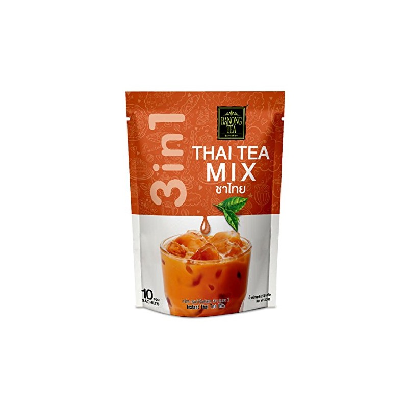 Ranong Tea, 3 in 1 Instant Thai Tea Mix, net