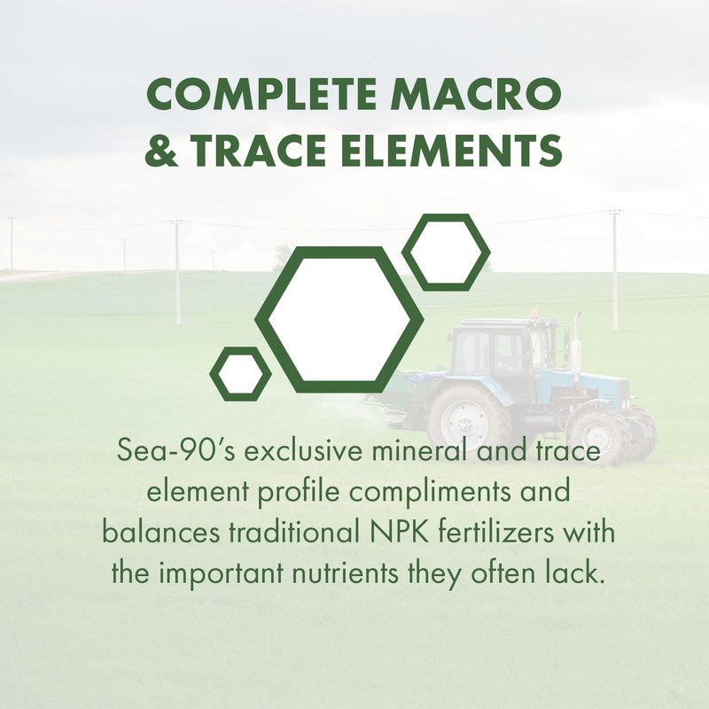 Sea-90 Agriculture Soil Mineralizer+, 5 lb. Bag