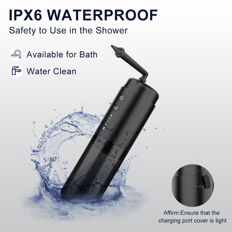 Electric Ear Cleaner with 2 Types Nozzles 3 Modes Auto