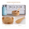 SHUILING Small Facial Skin Care Mixing Bowl Set Eco Bamboo