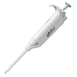 LTS Compatible Pipette, Diamond PosiStop, Fully Autoclavable, Single Channel Pipettor, Fixed Volume, 100ul, Green