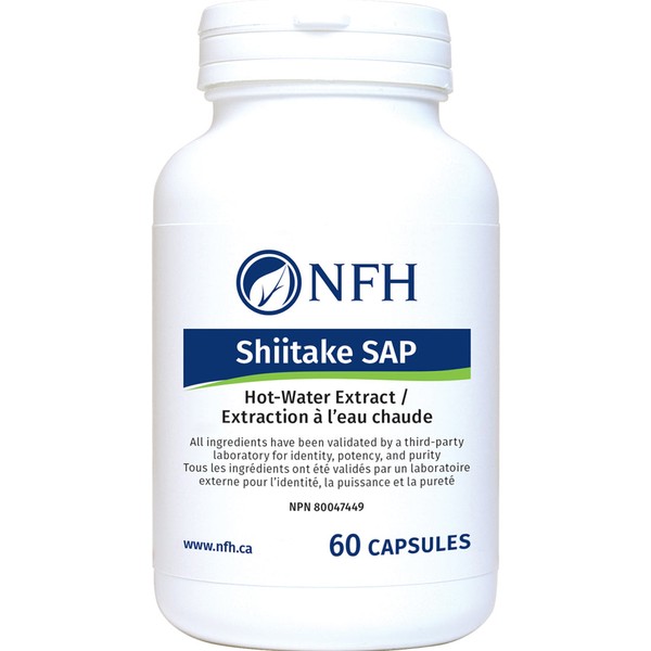 NFH Shiitake SAP, 60 Capsules