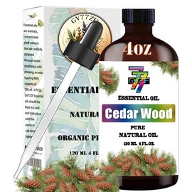 Cedar Essential Oil (4 oz/120 ml) - Cedar Oils Used in diffusers, humidifiers, Home Baths, Cleaning Products, Yoga, DIY Soaps and DIY Scented Candles