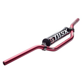 Tusk T-10 Aluminum 7/8" Handlebar ATV Sport Bend Red