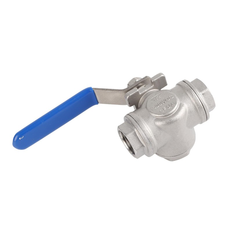 3-Way Valve, Ball Valve 1/2 Inch, DN20 (1/2 Inch) Three-Way