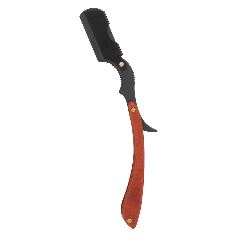Manual Beard Trimmer Holder Ergonomic Alloy Vintage Lightweight Foldable Beard