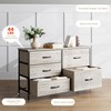 Nicehill Dresser for Bedroom with 5 Drawers Organizer, Wide Chest