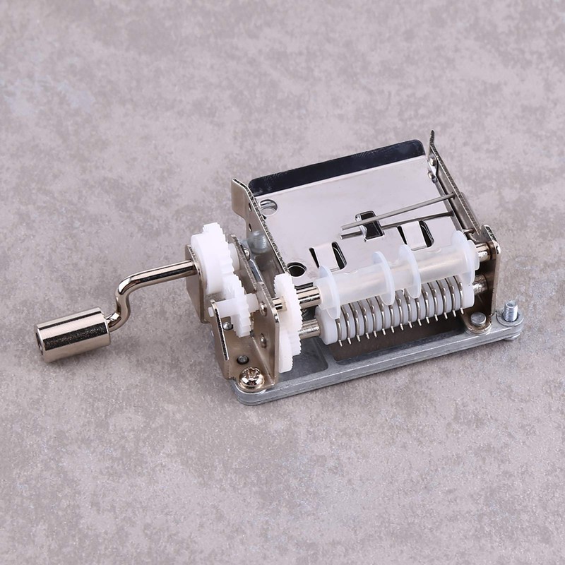 DIY Music Box Kit, Bewinner 15 Note Tape Hand Crank