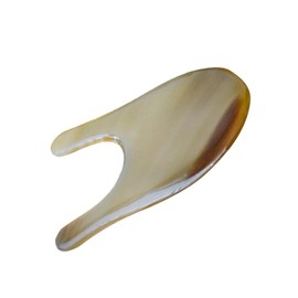 MERRYHAPY U-massaging Tool Wrinkles Removal Device for Neck Face Natural Horn Acupressure Massage Scraper Eye Neck Therapy Pen