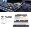 PBT Keycaps 132 Keys Letterless Cherry Height Egyptian Pharaoh Theme