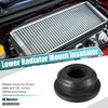 X AUTOHAUX Radiator Assembly Lower Mount Cushion Rubber Bush for