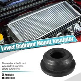 X AUTOHAUX Radiator Assembly Lower Mount Cushion Rubber Bush for Subaru Forester 2009-2023 for Subaru Impreza 2002-2023 for Subaru Outback 2005-23 No.45135FE000