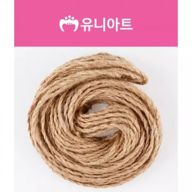 포장용 황마끈 6합 만들기 선물 포장 미술 공예 포장용 노끈