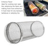 Barbecue Grilling Basket Stainless Steel Heat Resistant Rust Prevention BBQ