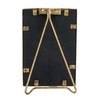 Creative Co-Op Metal and Reclaimed Wood Photo Frame, Gold