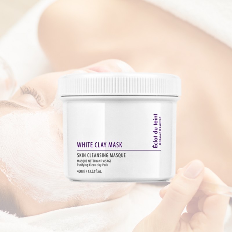 Eclat Dutin White Clay Mask 400ml Tone-up Sebum Care Pore