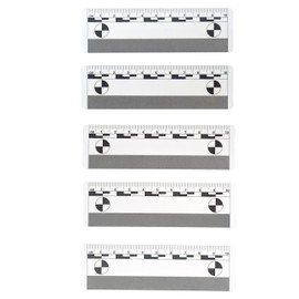 Crime Scene 10cm Photomacrographic Scales, Pack of 5