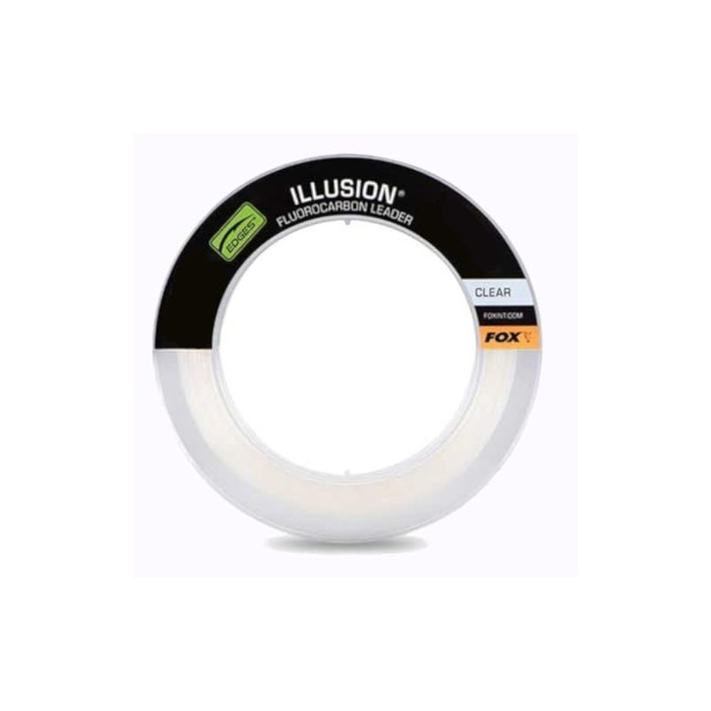 FOX Edges Illusion Fluorocarbon Leader 50m Clear: 40lb