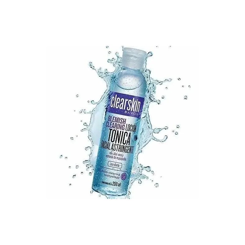 Loción Astringente Clearskin 200ml para Piel con Acné de Avon