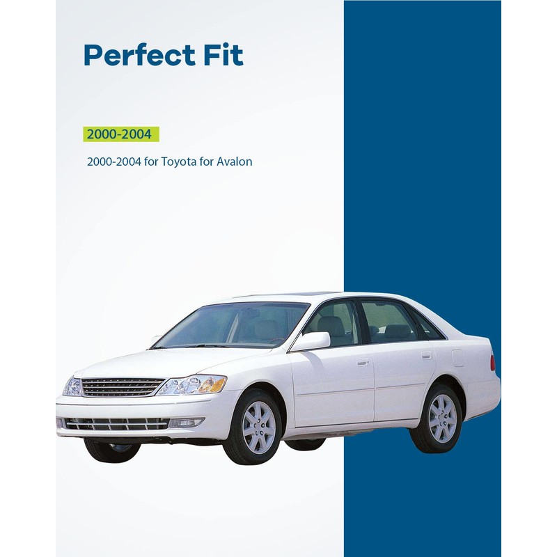 LUJUNTEC Interior Door Handles Driver Side Replacement for 2000-2004 for