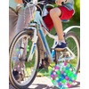 KGDUYC 108pcs Bicycle Spoke Clicker, Children's Bicycle Accessories Spoke Clips