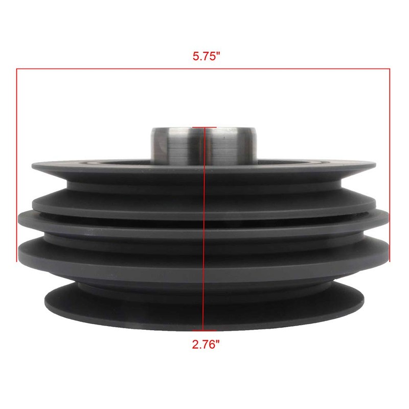 Abrillvt 594-435 Harmonic Balancer Crankshaft Pulley 1998-2004 For Nissan Frontier,2000-2004