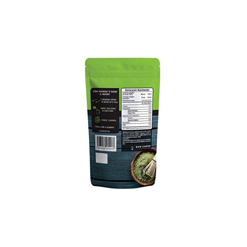 Teisti - Matcha Latte 180g - polvo para preparar deliciosa