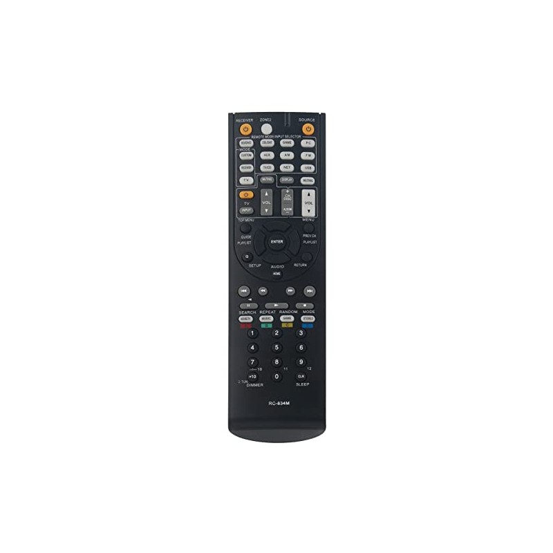 RC-834M Replace Remote Control fit for Onkyo AV Receiver HT-R791