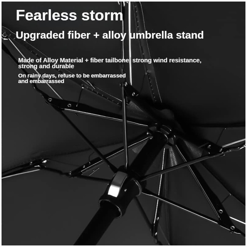 NW 1776 UV Shade&Rain Proof Foldable Umbrella&Storage Box, 20cm Portable