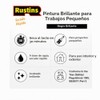 Rustins - Pintura de secado rápido, color negro brillante, 8.5