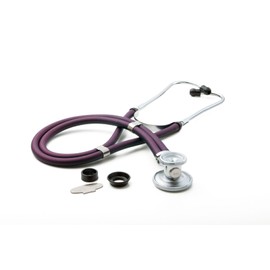 ADC ADC Pro's Combo II SR Adult Pocket Aneroid Stethoscope Kit with Prosphyg 768 Blood Pressure Monitor and Adscope Sprague 641 Stethoscope and Matching Nylon Carry Case Purple